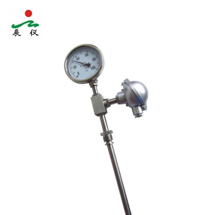 Bimetal termometer med Pt100