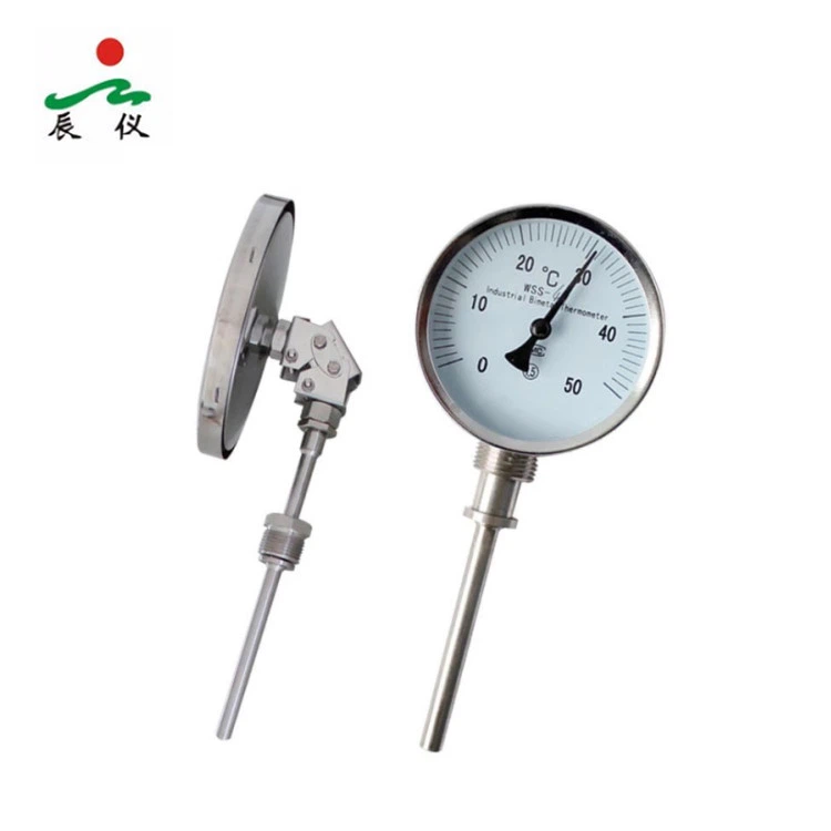 Bimetallisk type temperaturmåler